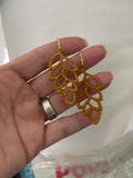 Gather Freestanding Lace Embroidered Earrings