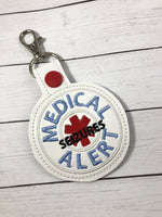 Medical Alert Clip on Tag - Made to Order