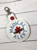 Medical Alert Clip on Tag - Made to Order